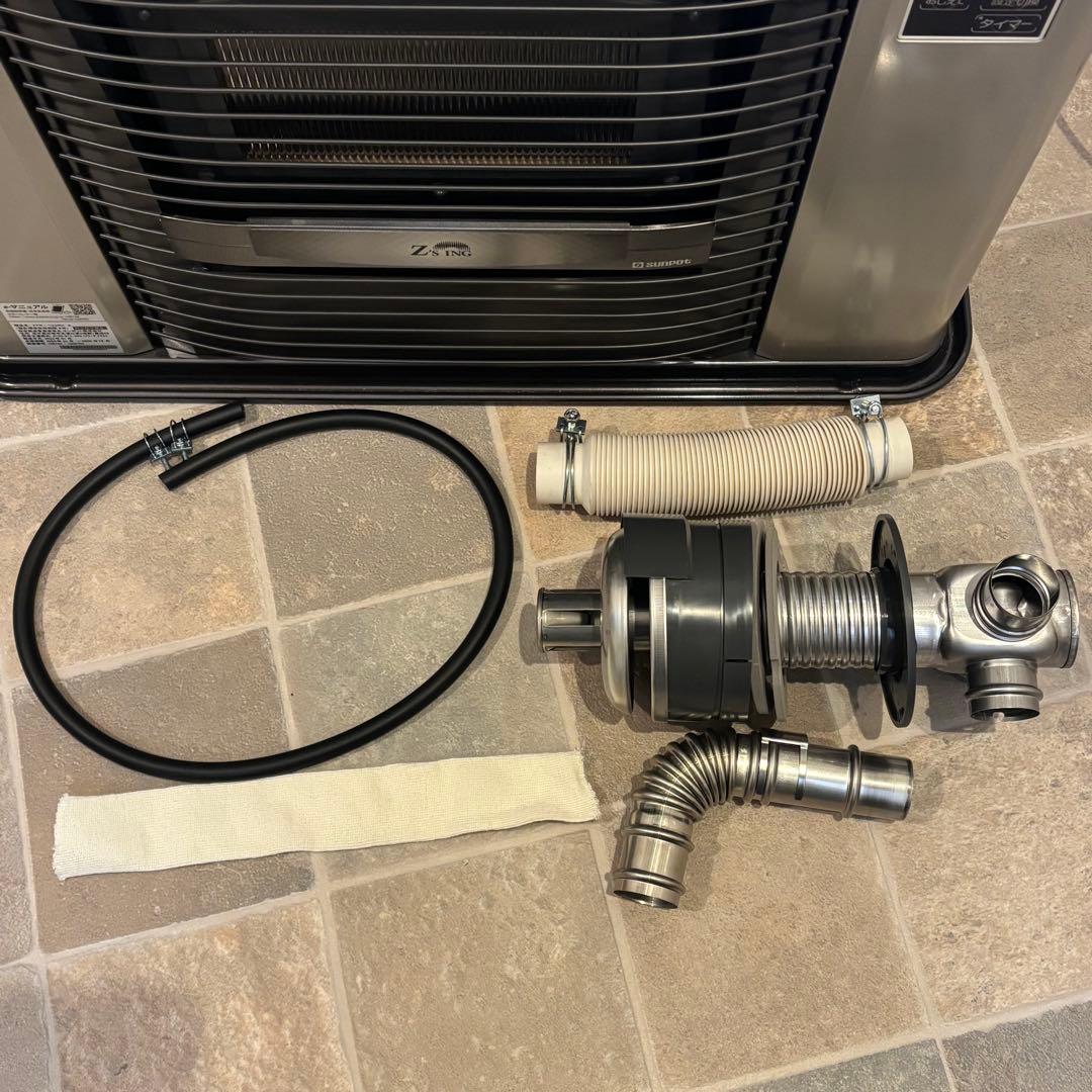 【美品】2022年サンポット CHOFU密閉式石油ストーブ FFR-703RX