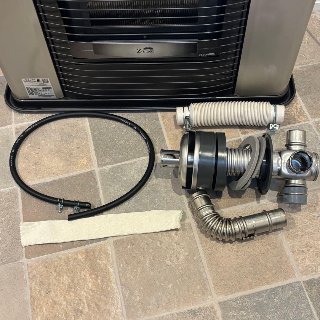 【美品】2022年サンポット CHOFU密閉式石油ストーブ FFR-703RX