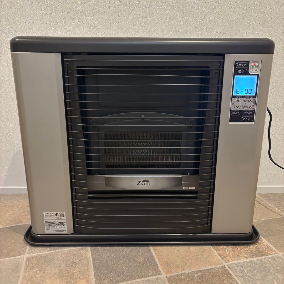 【美品】2022年サンポット CHOFU密閉式石油ストーブ FFR-703RX