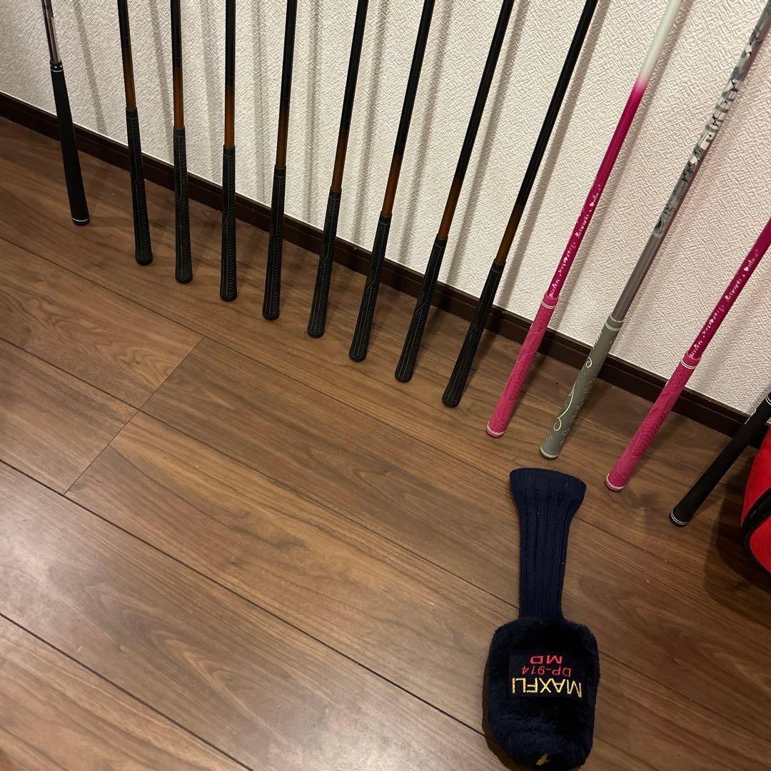 イグニオ他　レディースL 13本　右利き　ゴルフセット　PRGR