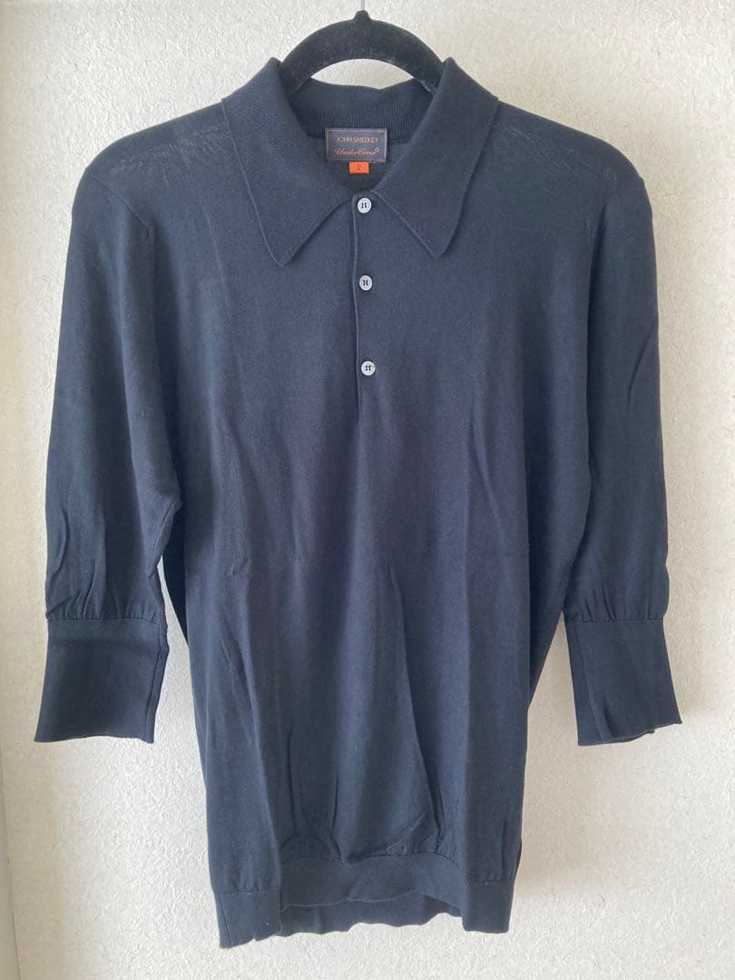 UNDERCOVER JOHN SMEDLEY 七分袖ポロシャツ 07SS