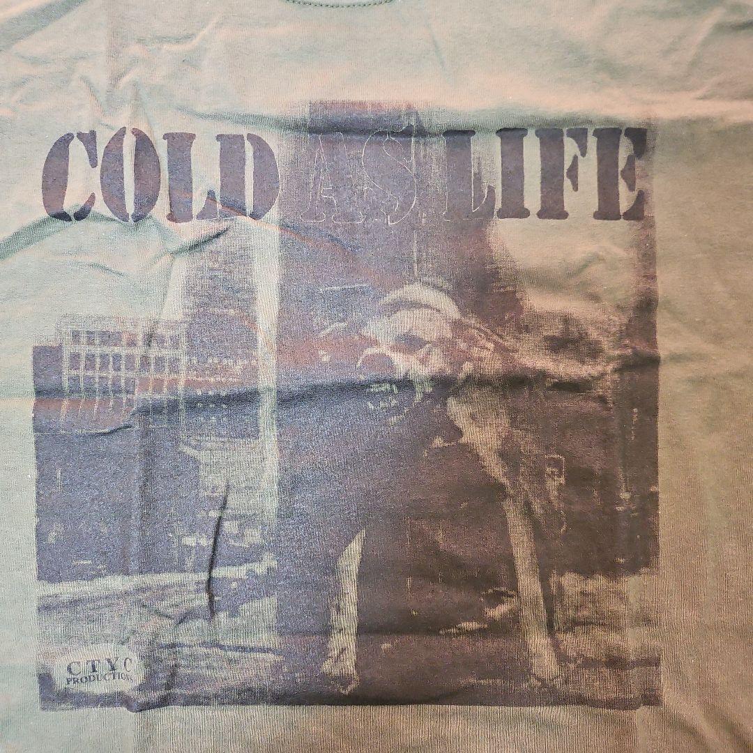 COLD AS LIFE Tシャツ XLサイズ 未使用品② 当時もの