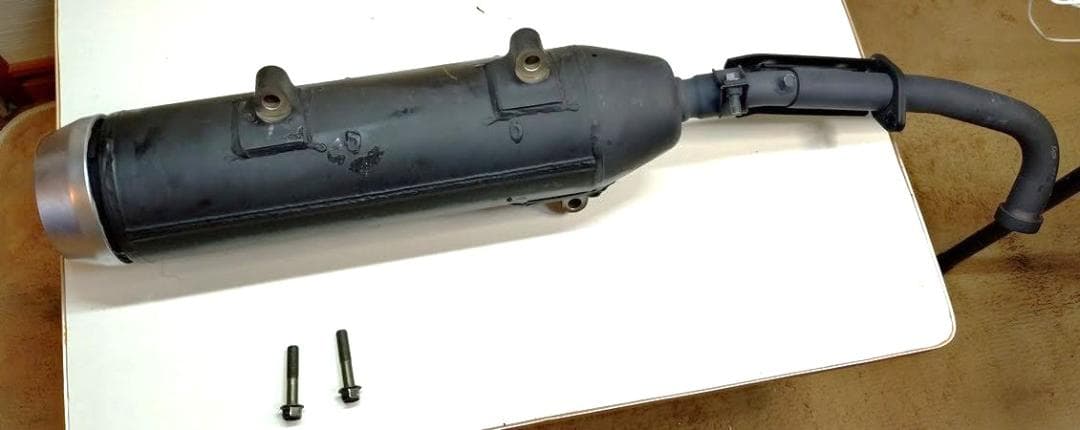 マジェスティ２５０Ｃ　純正マフラー