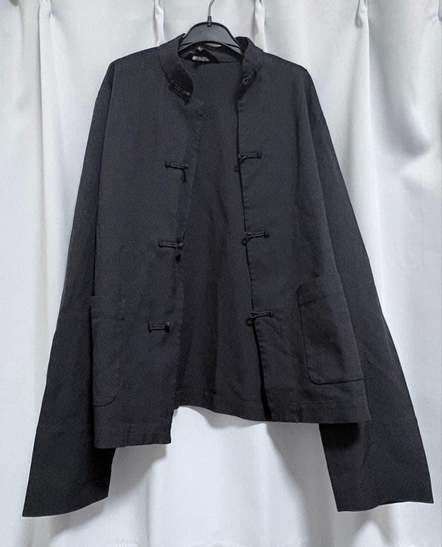 BLACK COMME des GARÇONS チャイナジャケット L