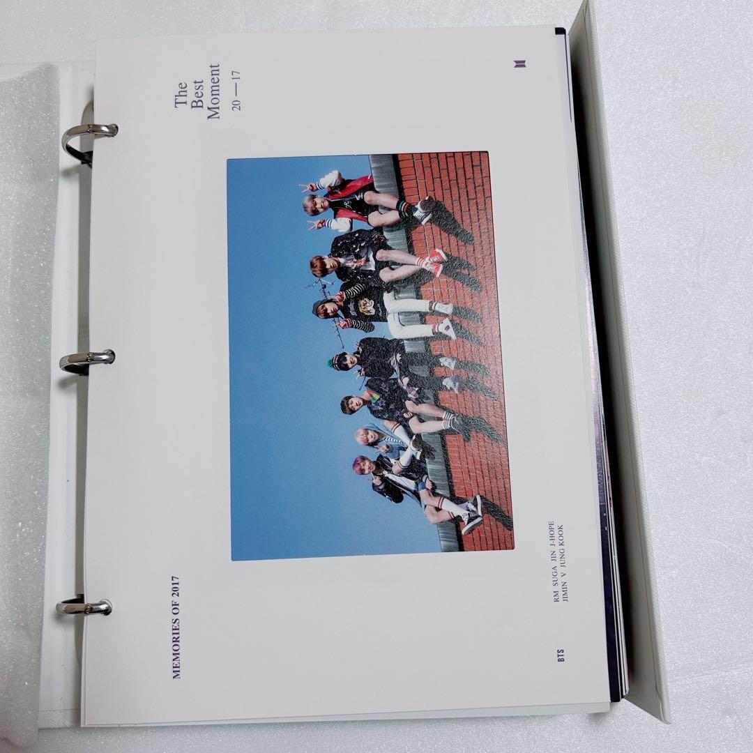 BTS MEMORIES OF 2017 フォトブック DVD
