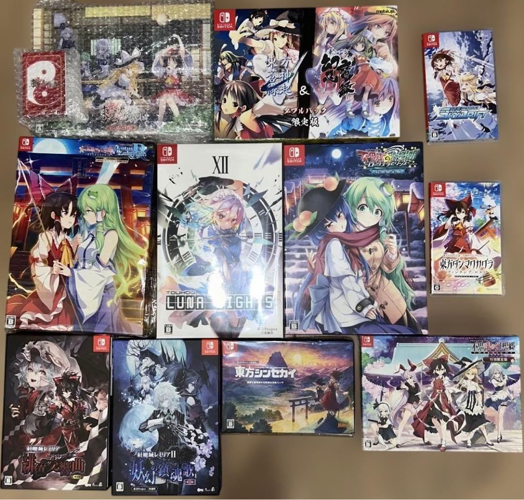 2つ以上よりバラ売り検討致します Switch 東方Project ソフトセット