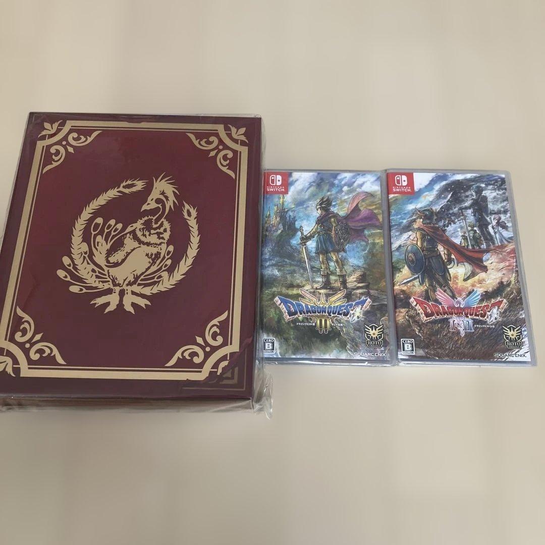 Switch ドラゴンクエスト1 2 3 収納ケース特典