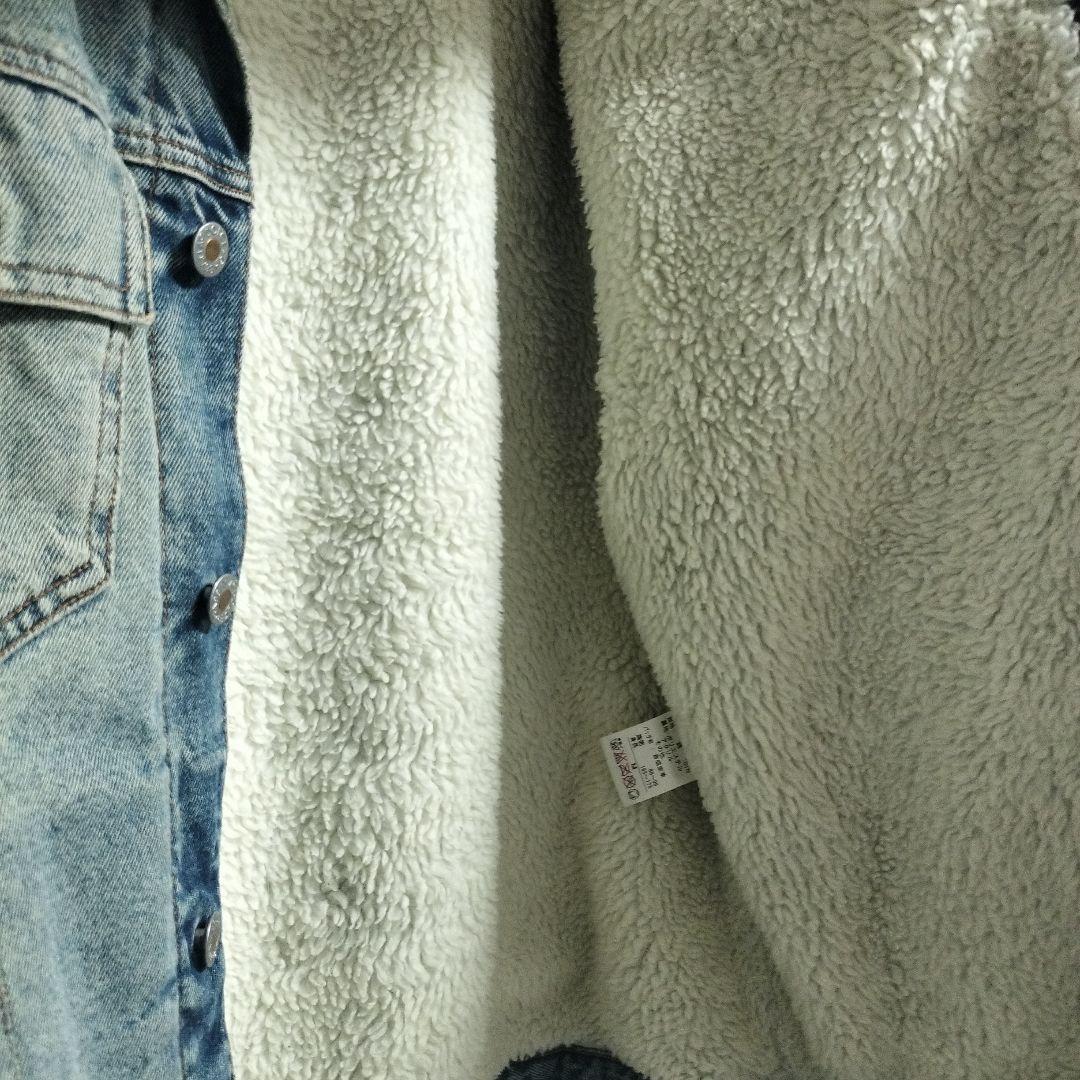 美品 ドルチェ&ガッバーナ 裏ボア ヴィンテージ加工 切替 デニムジャケット L