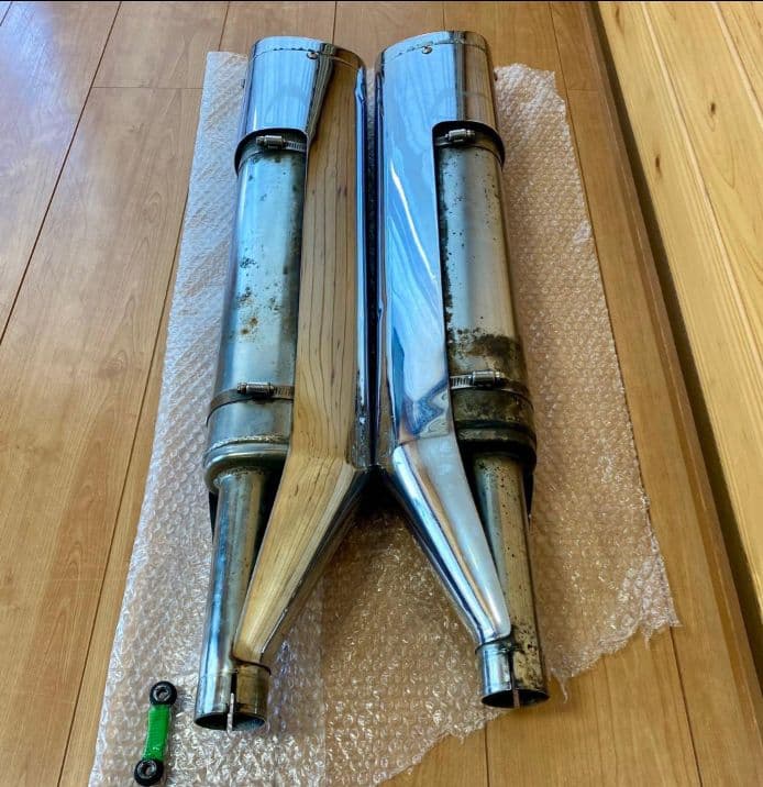 ハーレー★MADE IN USA★ バンスアンドハインズスリップオンマフラー