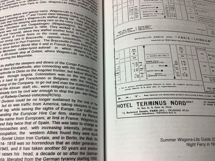 Pullman and the Orient Express オリエント急行資料