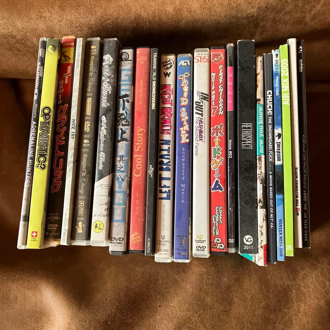 スノーボードDVD まとめ売り