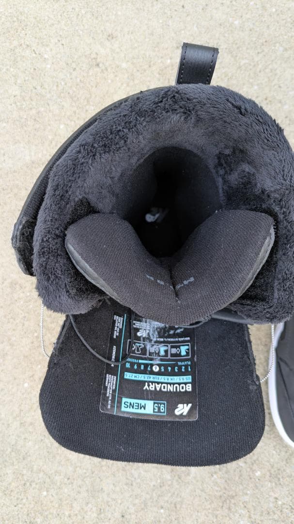 スノボブーツ K2 BOUNDARY 1回使用 メーカー保証11か月 ダブルボア