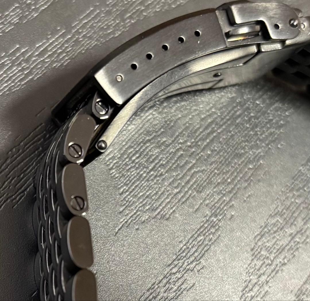 タイコノート20mm MIL-TAT Goma BOR DLCステンレスベルト