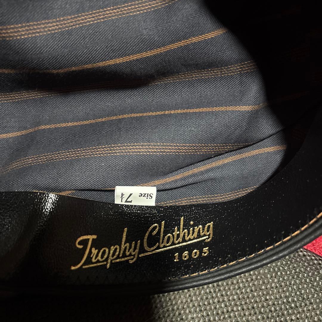 Trophy Clothing ブラックキャスケット 7 1/4