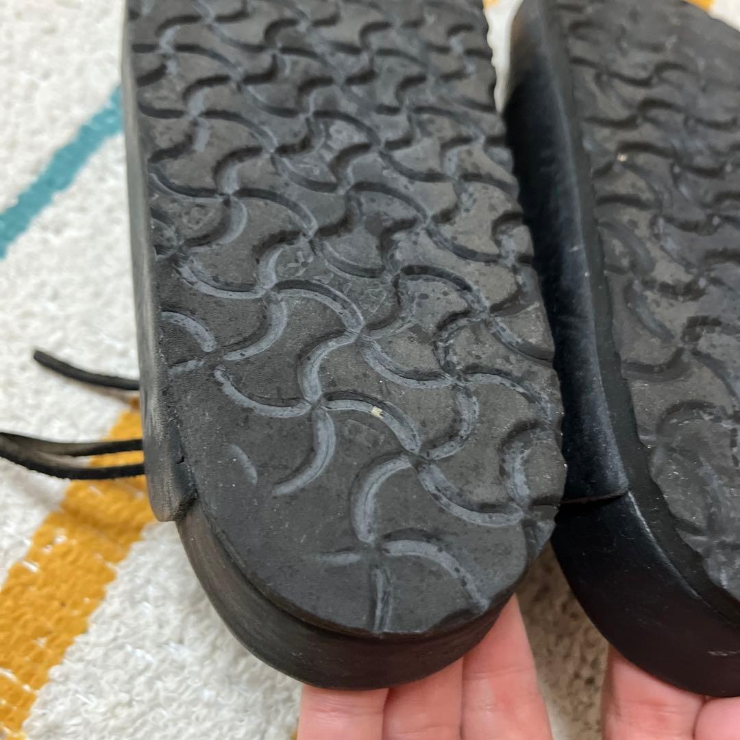 最終値下げ‼️レザー ブラック 39 birkenstock ビルケンシュトック