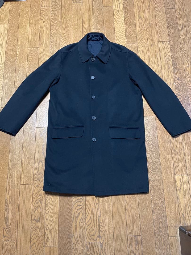 GUCCI リバーシブルコート　サイズ50 ブラック