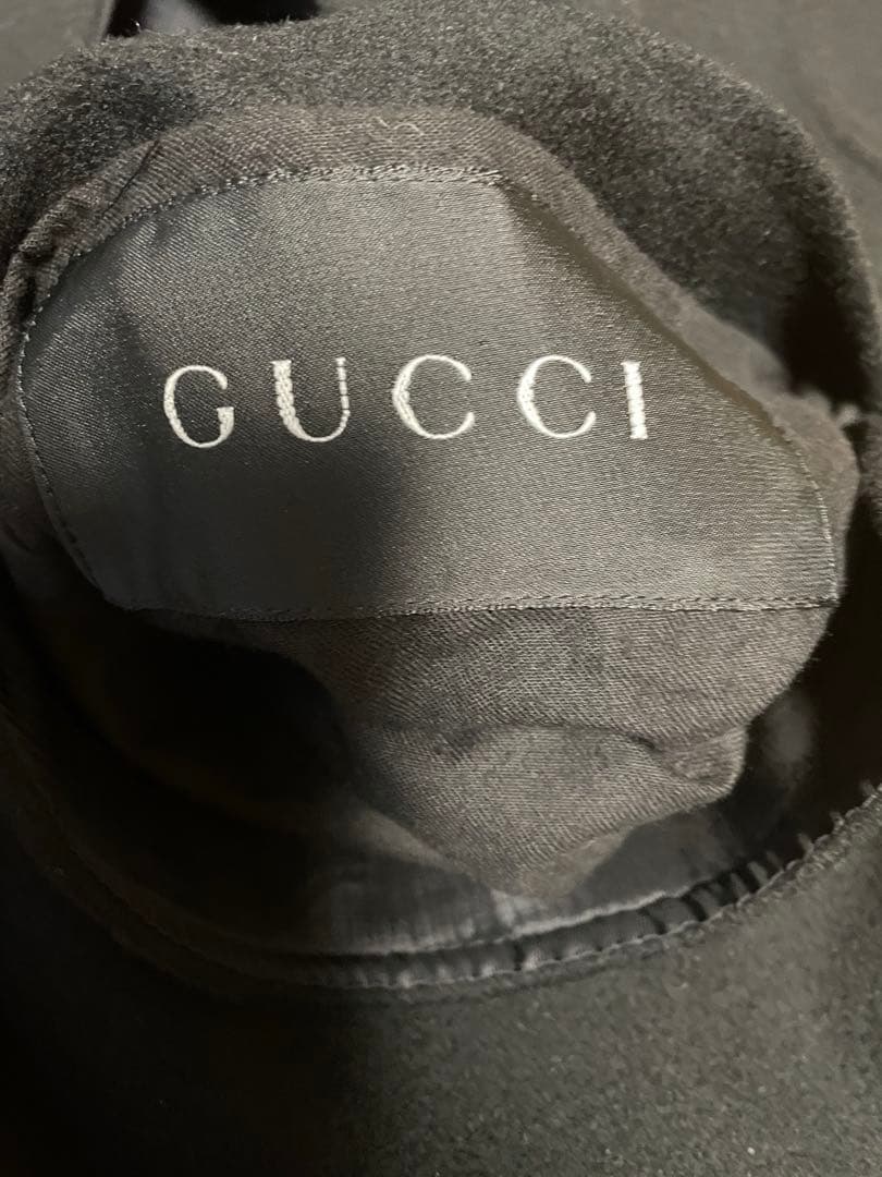 GUCCI リバーシブルコート　サイズ50 ブラック