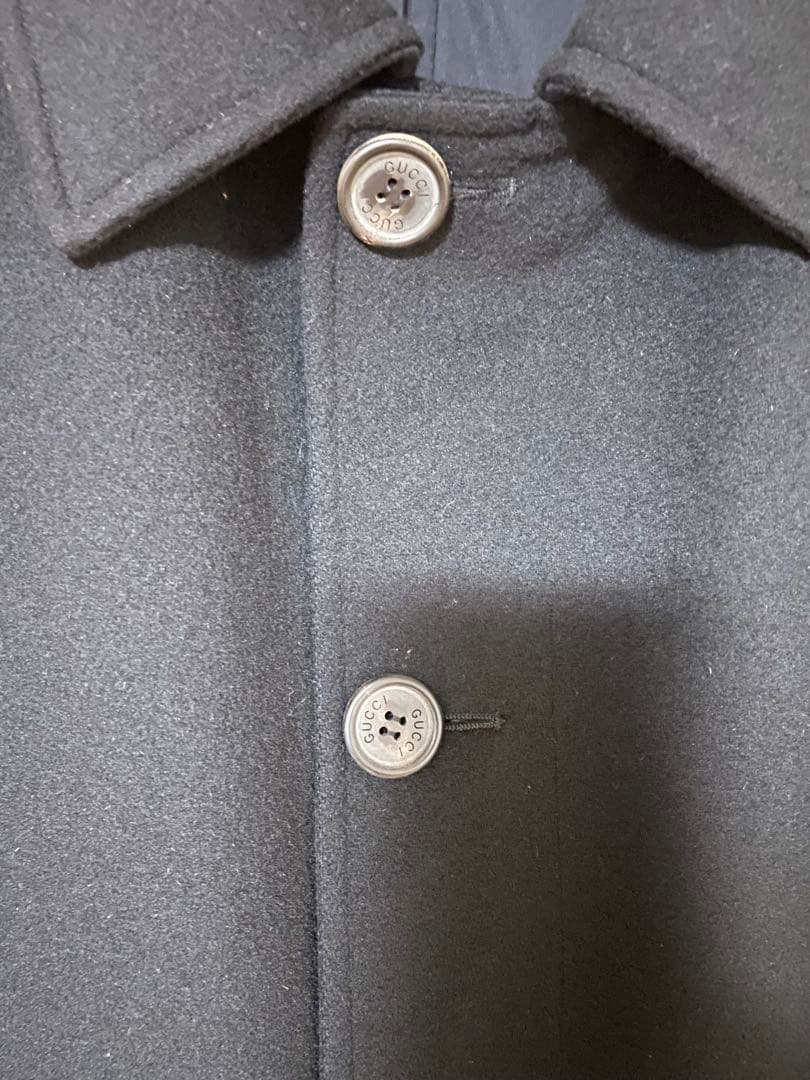 GUCCI リバーシブルコート　サイズ50 ブラック