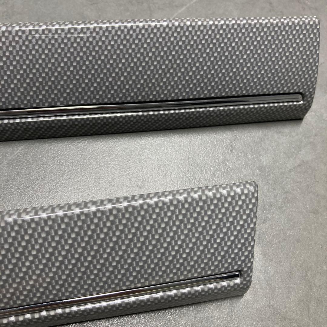 大人気　絶版・希少・美品　スバル オーナメントパネル シルバーカーボン&メッキ