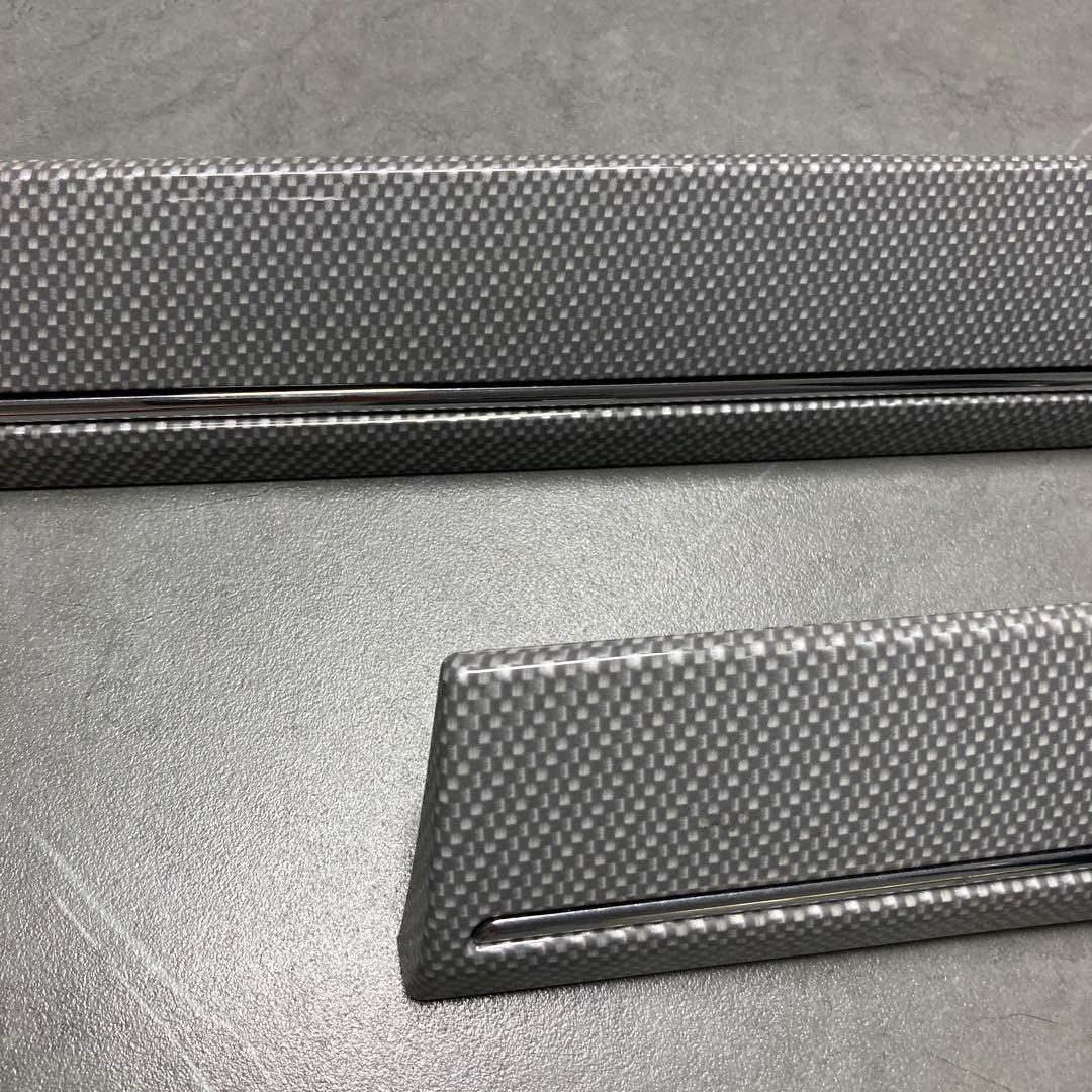 大人気　絶版・希少・美品　スバル オーナメントパネル シルバーカーボン&メッキ