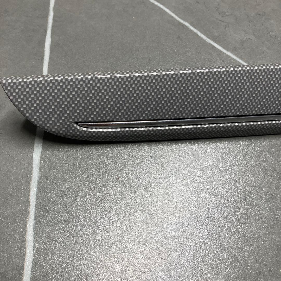 大人気　絶版・希少・美品　スバル オーナメントパネル シルバーカーボン&メッキ