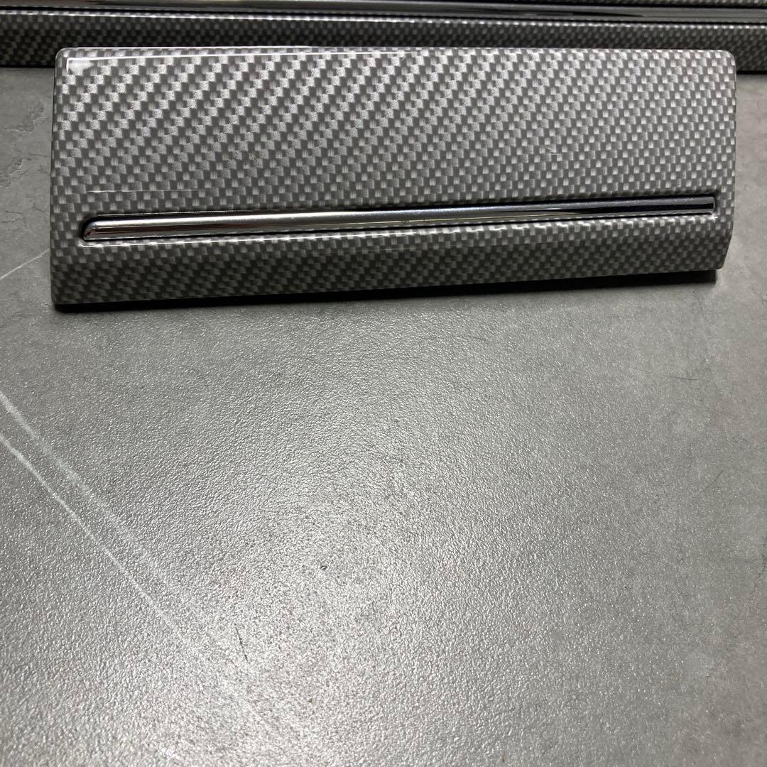 大人気　絶版・希少・美品　スバル オーナメントパネル シルバーカーボン&メッキ