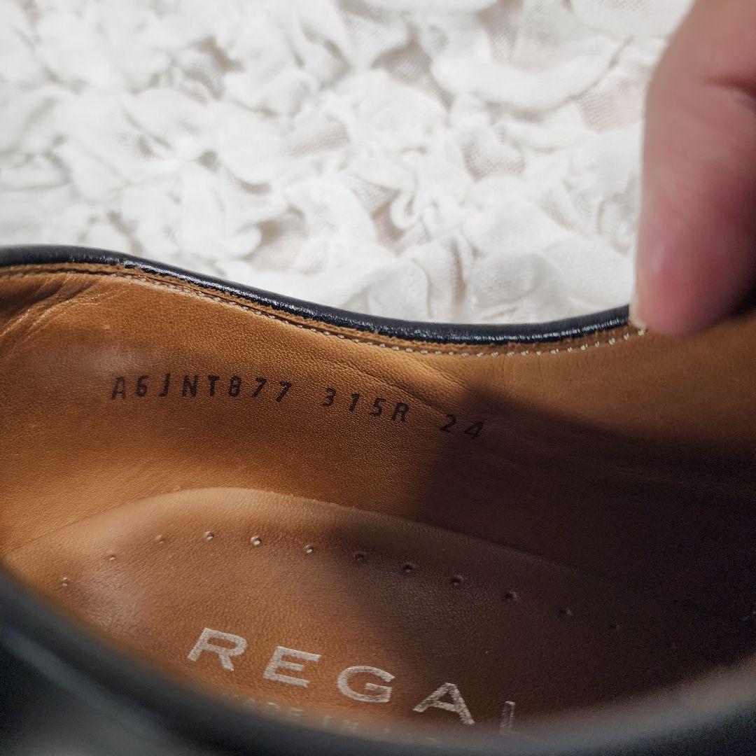 リーガル 315R ストレートチップ レザー ドレス シューズ ブラック