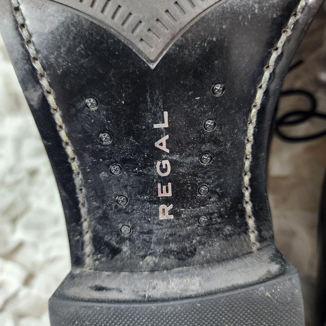 リーガル 315R ストレートチップ レザー ドレス シューズ ブラック