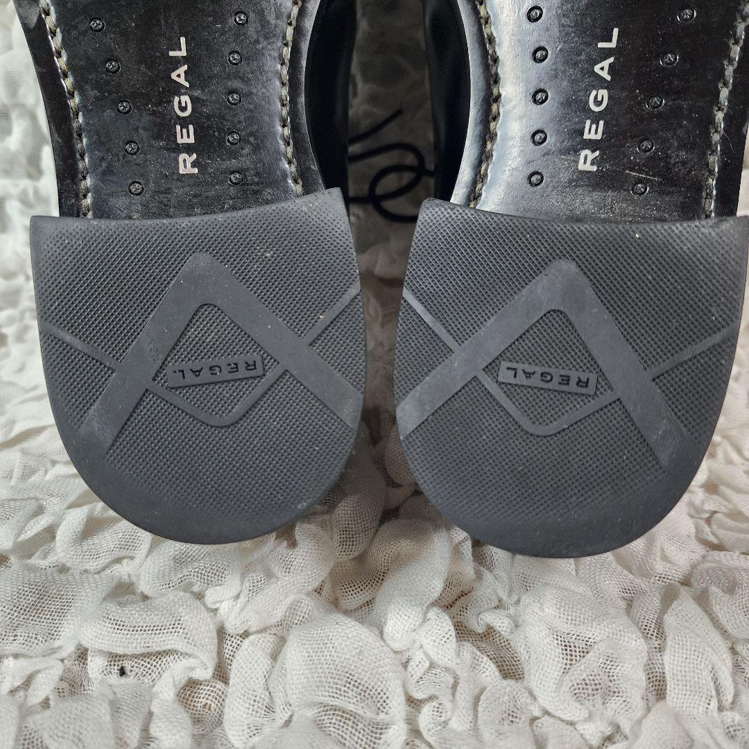 リーガル 315R ストレートチップ レザー ドレス シューズ ブラック