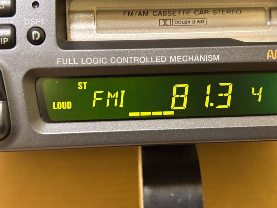 美品 ソニー　1DINカセットデッキ XR-313