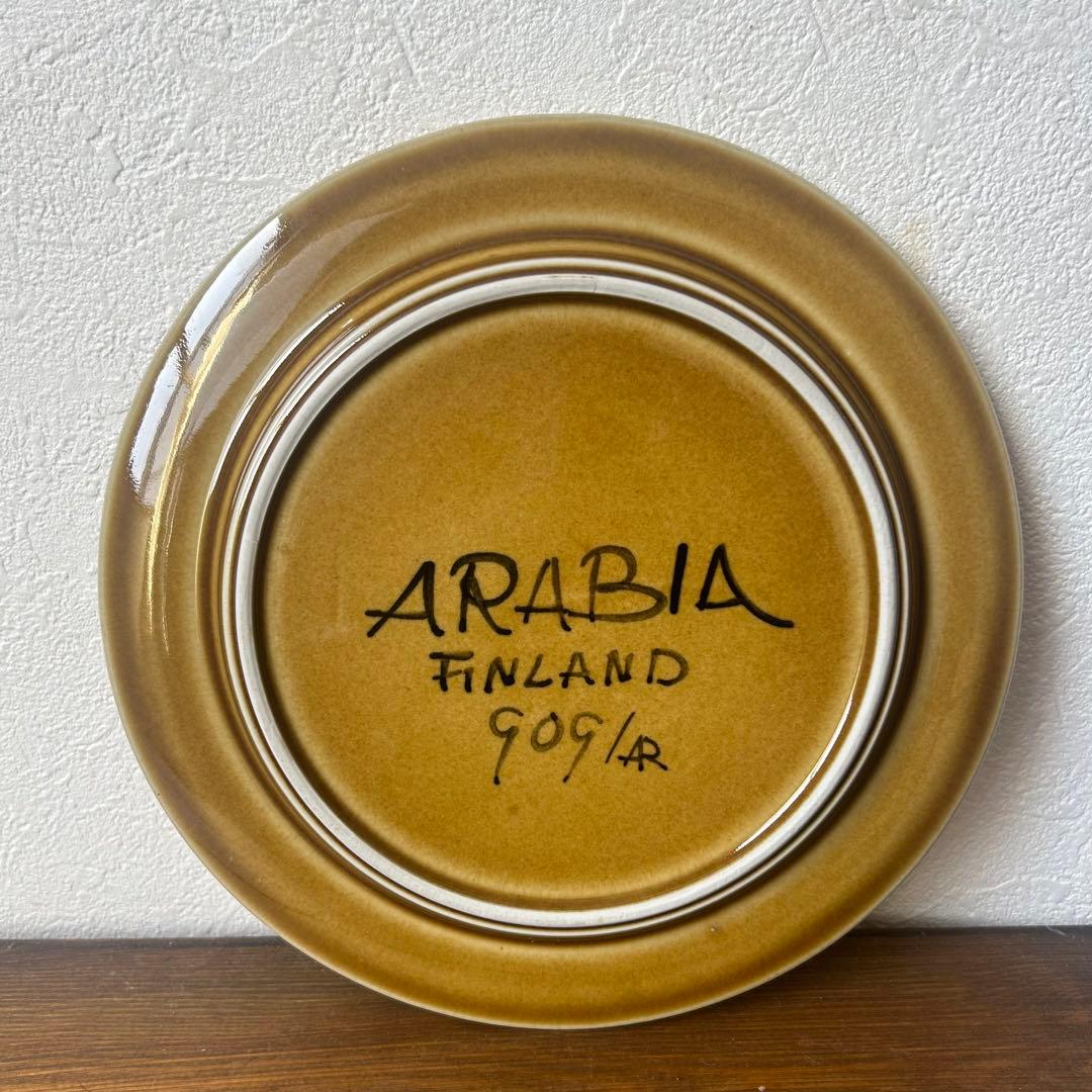 アラビア Fructusシリーズ　りんご模様のお皿 20cm 1960年