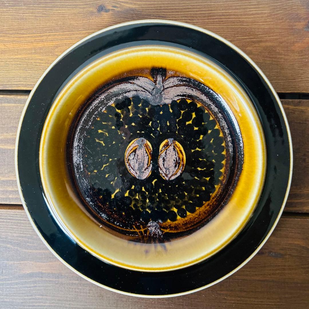 アラビア Fructusシリーズ　りんご模様のお皿 20cm 1960年