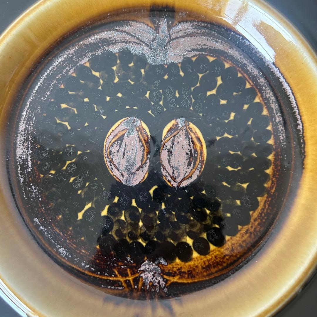 アラビア Fructusシリーズ　りんご模様のお皿 20cm 1960年