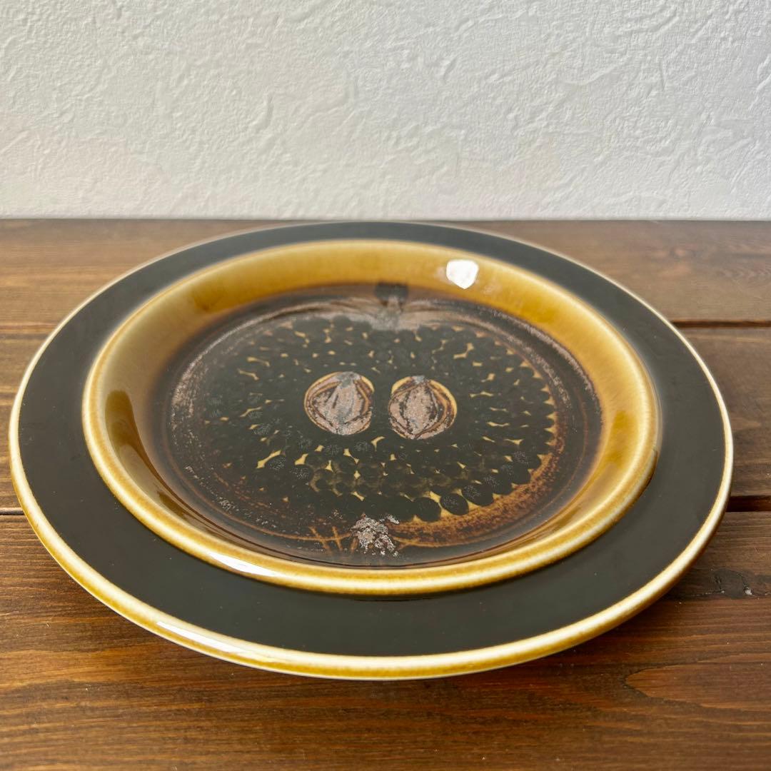 アラビア Fructusシリーズ　りんご模様のお皿 20cm 1960年