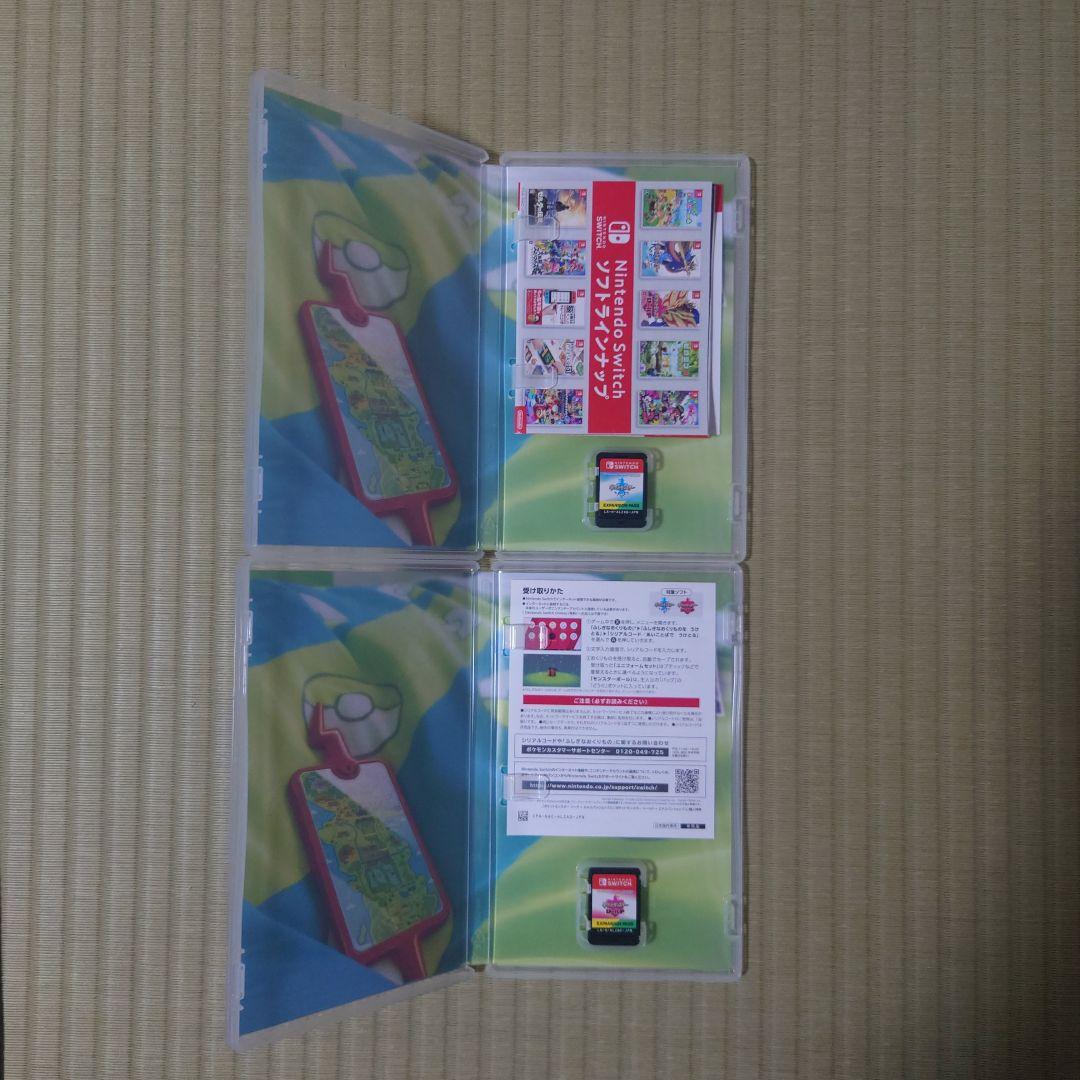 特典未使用　中古　ポケットモンスター ソード シールド+エキスパンションパス