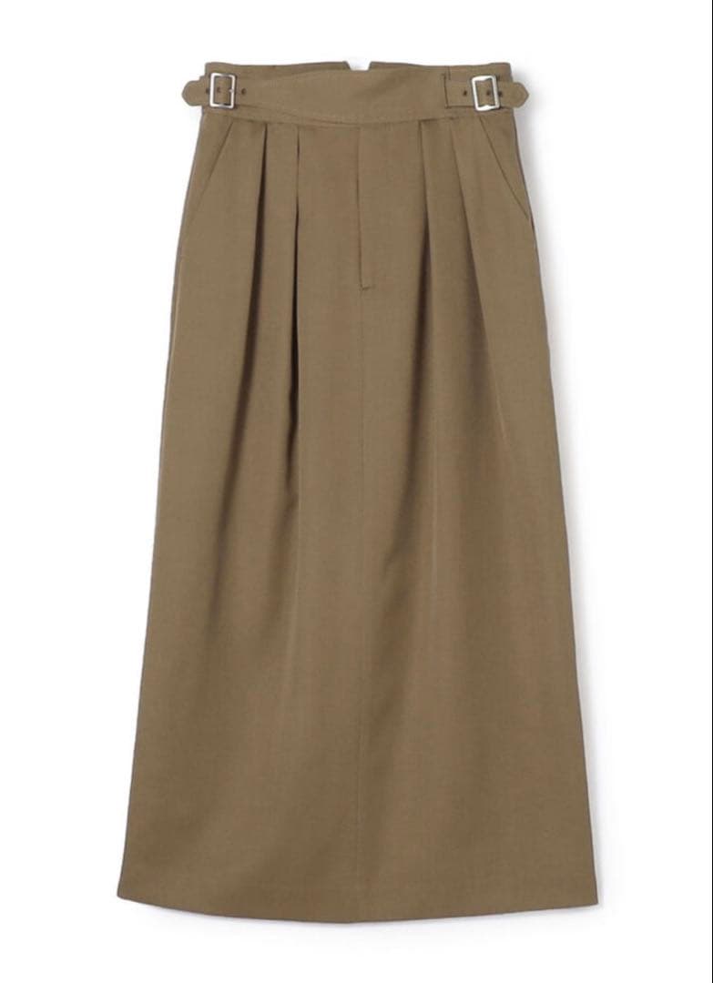 CABaN ウールギャバジン グルカスカート