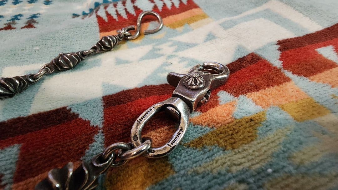 ク*ア様 クロムハーツ　4C CROSS SHORT-S　ウォレットチェーン