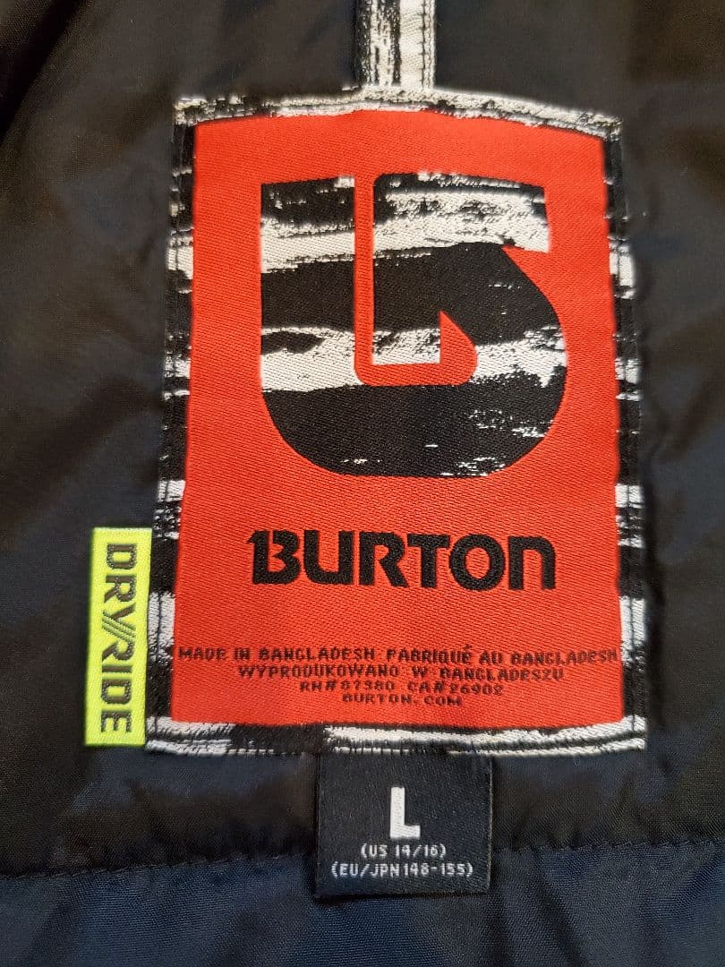 BURTON スノーボードウェア　+　グローブ　セット