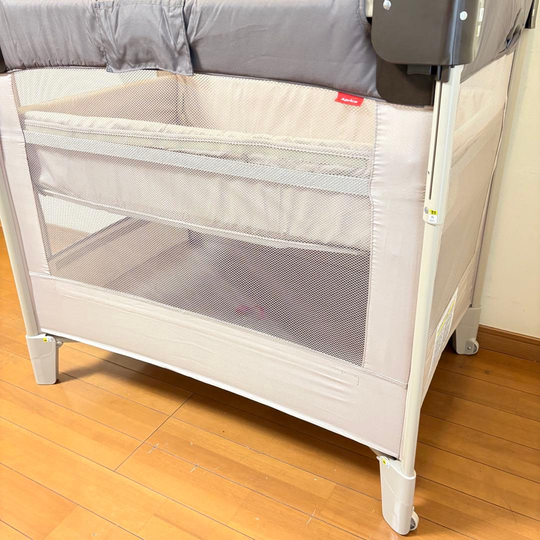 【付属品完備・匿名配送】Aprica アップリカ ココネルエアー ベビーベッド