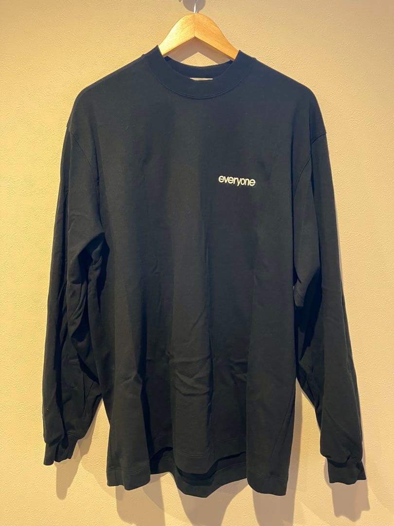 トップス everyone original logo long sleeve tee