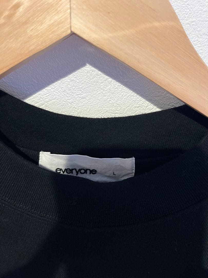 トップス everyone original logo long sleeve tee