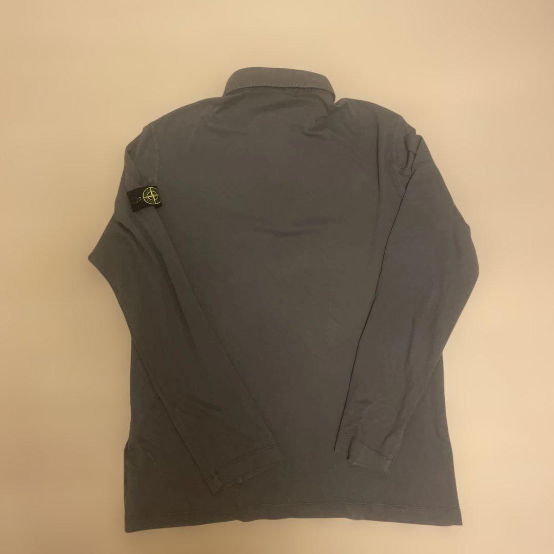 最終価格　Stone  長袖ポロシャツXL