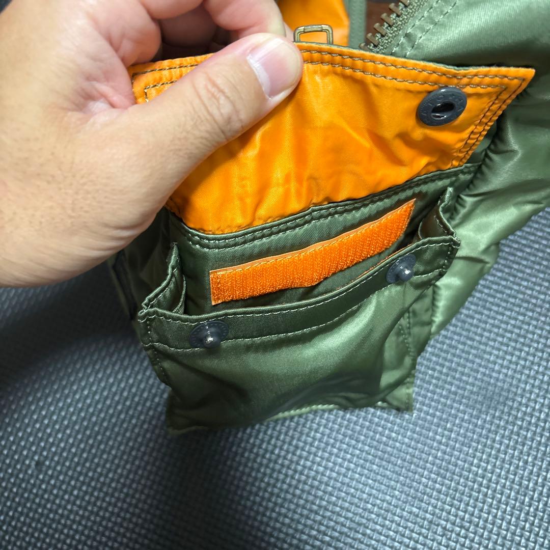 【美品】PORTER タンカー　ダッフル　ミニボストン　セージグリーン