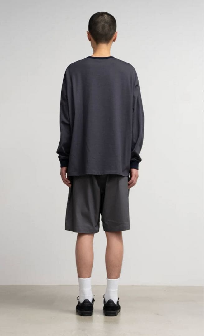 トップス 25AW Graphpaper Narrow Border L/S Tee 1