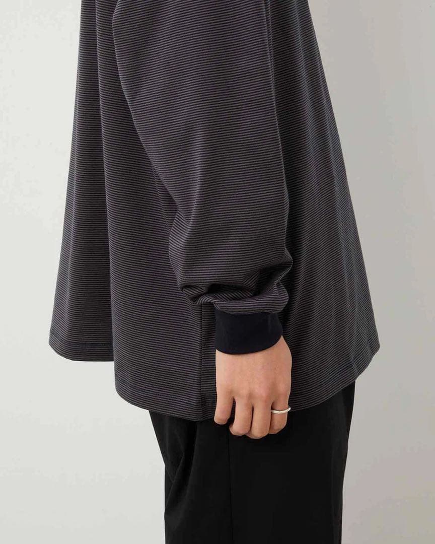 トップス 25AW Graphpaper Narrow Border L/S Tee 1
