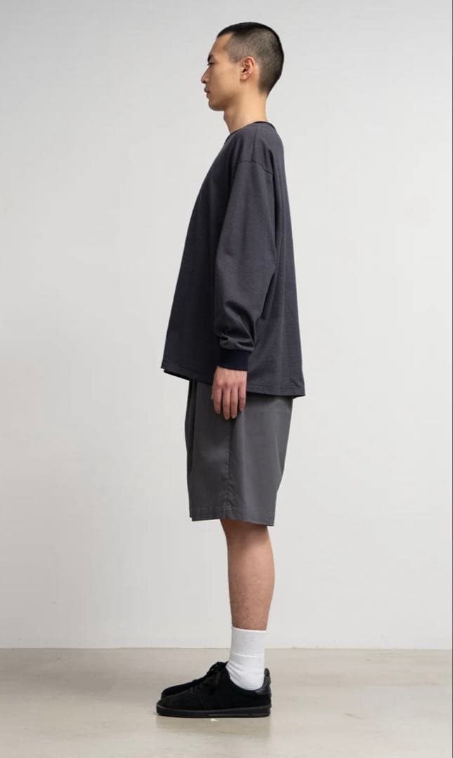 トップス 25AW Graphpaper Narrow Border L/S Tee 1