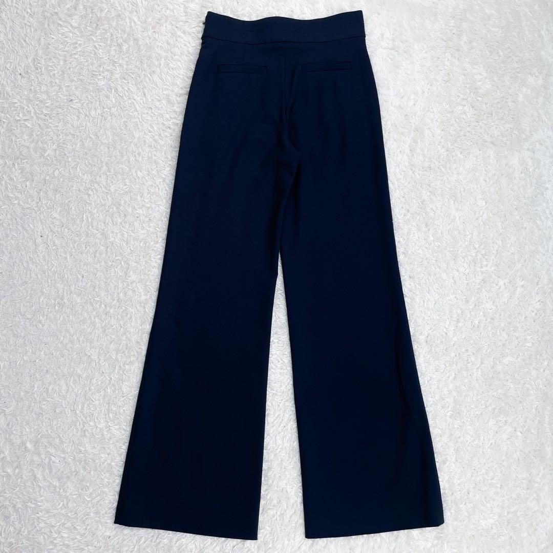 希少てんちむ私物！極美品！クロエ ストレッチウール製 マリン セーラーパンツ S