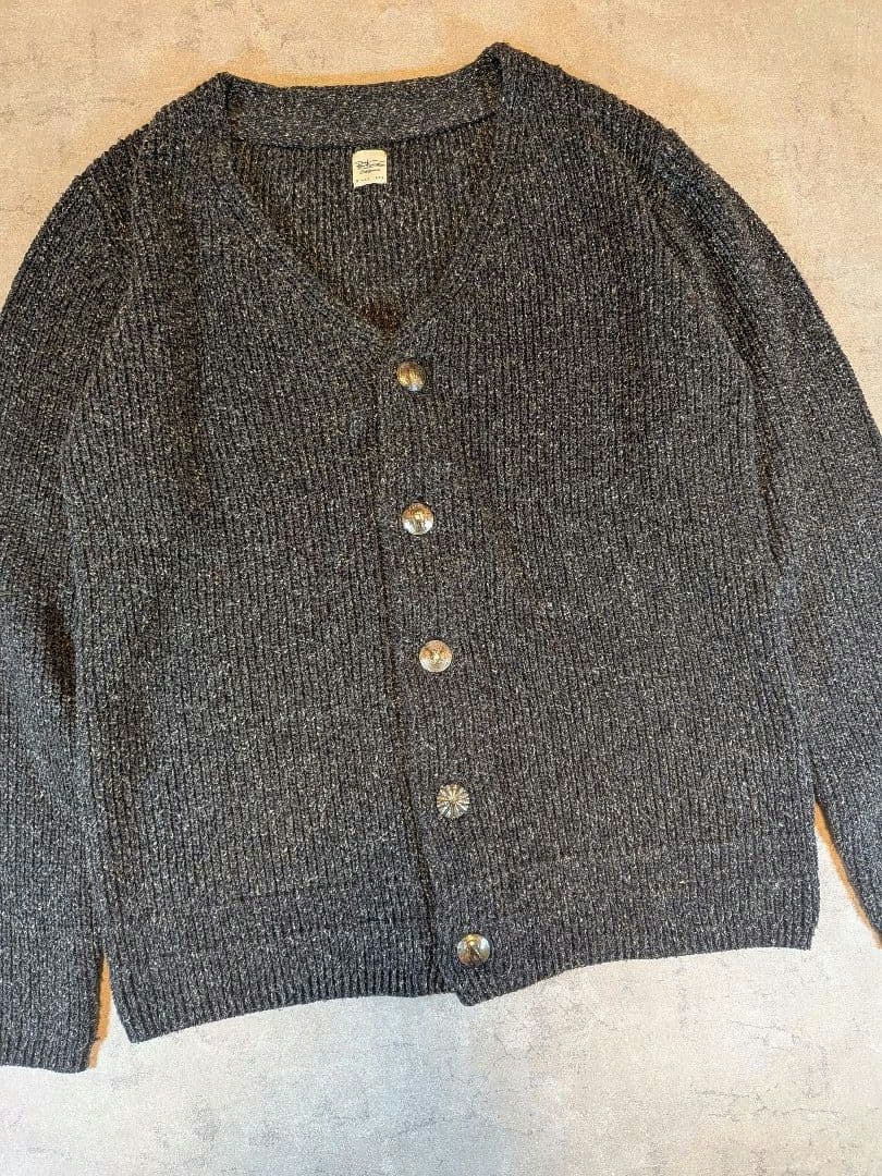 Ron Herman　ロンハーマン　コンチョボタン　Vネックカーディガン