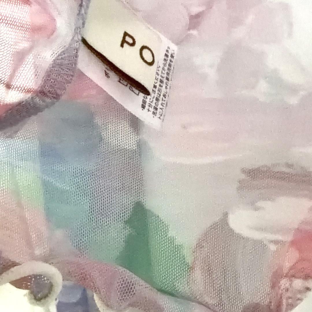 poppy スワン　シースルートップス