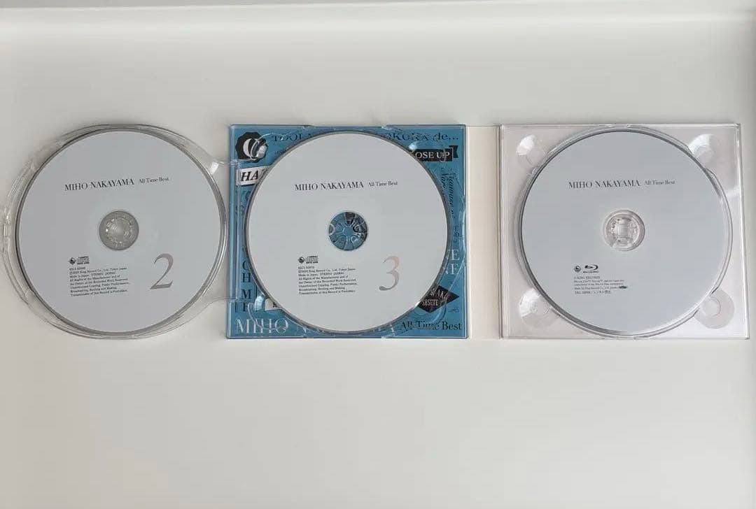 中山美穂 All Time Best 初回限定盤 Blu-ray +3CD